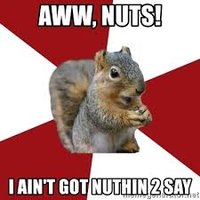 Image result for aww nuts meme