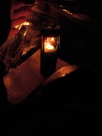 candle lantern space blanket no flash.jpg
