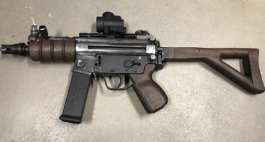 The PCC45 is so much better with an AR stock imo : r/airsoft